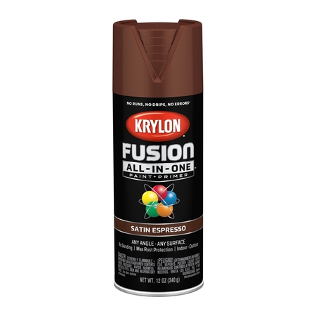 Krylon Espresso, Satin, 12 oz 2738